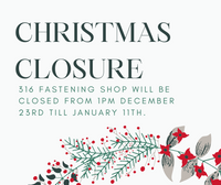 Christmas Closure