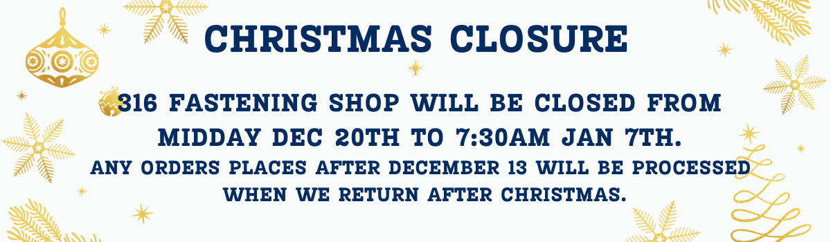 Christmas closing Dates