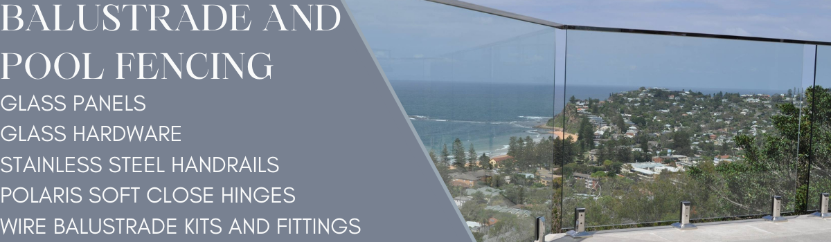 View our range of glass balustrade and pool fencing