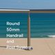 Round 50mm Handrail and Post
