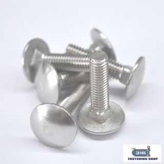 Cup Head Bolts Metric Stainless Steel
