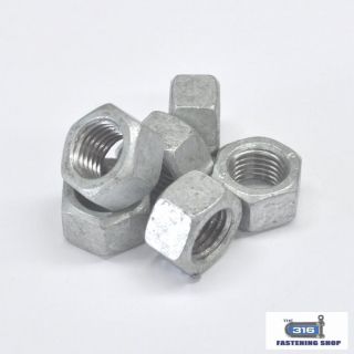 Hex Nuts Metric Gal