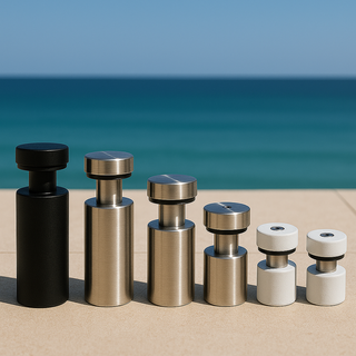 Face Mounted Glass Standoffs