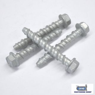 Masonary Screw Anchor Galvanised