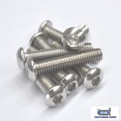 M8 Socket Button Screws Stainless Steel