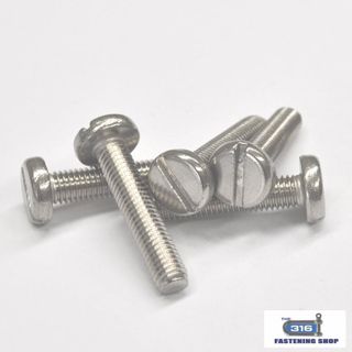 M2.5 Metal Thread Pan Slot Head Screws