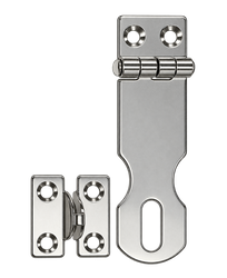 Hasp and Staple fixed 100mm 316