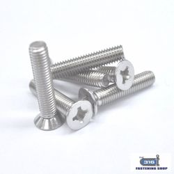 M10 Metal Thread CSK Phillip Head Screws