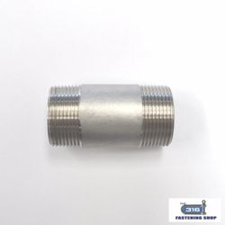 Barrell Nipple 4" BSP