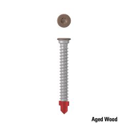 AnchorMark Decking Screw A4 316 S2 5.5x45 TTM\BiMetal Aged Wood x 100