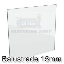 Glass 15mm Blaustrade Clear TG HS 1000 x 0400