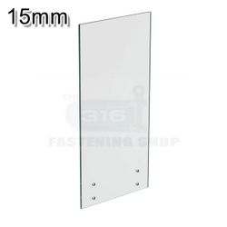 Glass15mm Balustrade Standoff Clear TG HS 1280 x 600