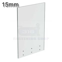 Glass15mm Balustrade Standoff Clear TG HS 1280 x 850