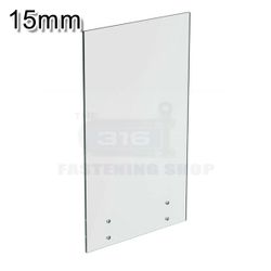 Glass15mm Balustrade Standoff Clear TG HS 1280 x 750