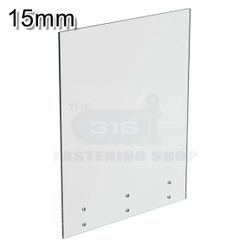 Glass15mm Balustrade Standoff Clear TG HS 1280 x 1000