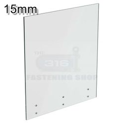 Glass15mm Balustrade Standoff Clear TG HS 1280 x 1150
