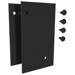 Versa-Tilt Deck Mount End Plates Black x2