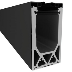 Versa-Tilt Face Mount Kit Black