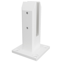 Madrid Square Spigot Base Plated 2205 White