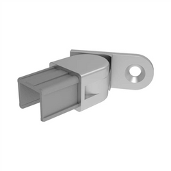 Nanorail - 25 x 21mm Wall Plate Horiz Adj Right P