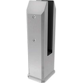 MADRID DELUXE Top Fix Glass Spigots Square