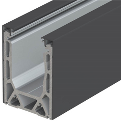 Versa Tilt HD Channel Glass System Deck mounted Black