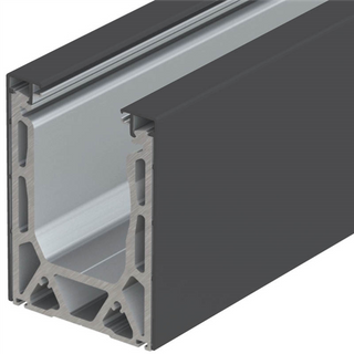 Versa Tilt HD Channel Glass System Deck mounted Black