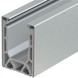 Versa Tilt HD Channel Glass System Deck mounted Satin