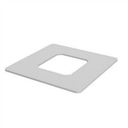 Madrid Deluxe SQ Dress Ring White 316