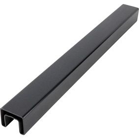 NANORAIL Top Glaze Hand Rail System Square Black