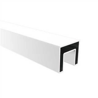 NANORAIL Top Glaze Hand Rail System Square White