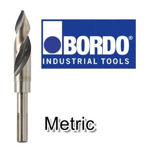 Step Tip Cobalt Drill Reduced Shank Metric
