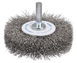 Crimp Wire Wheel Brush 70mm High Speed
