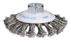 Twist Knot Bevel Brush 115mm