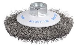 Crimp Wire Bevel Brush