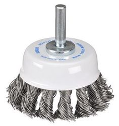 Twist Knot Cup Brush 70mm x 0.35mm