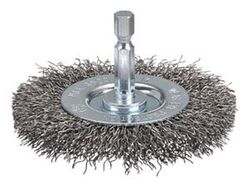 Crimp Wire Wheel Brush 50mm Hex Shank