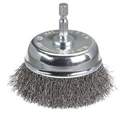 Crimp Wire Cup Brush 65mm Hex Shank