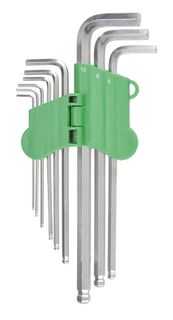 METRIC LONG BALL POINT HEX KEY SET 1.5 - 10MM - 9PC
