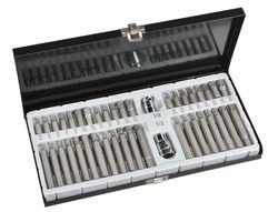 42 PCE HEX, TORX, SPLINE AND STAR BIT SET