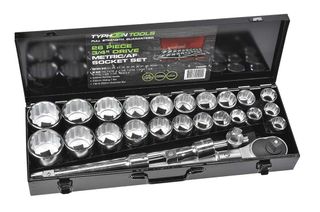3/4 Dr socket Set 26 Pce AF/Met