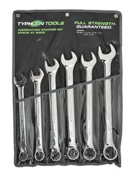 6 PC JUMBO COMBINATION SPANNER SET AF  1 - 1 1/2