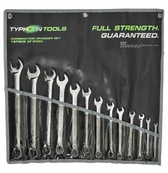 13PCE SPANNER SET AF 1/4- 1