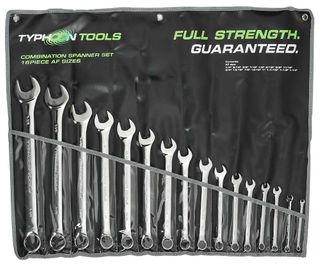 16PCE SPANNER SET AF 1/4  -1-1/4