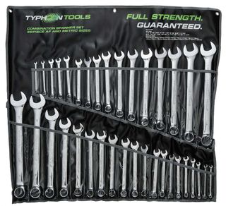 36 PCE SPANNERS SET AF/M 7-32MM 1/4 - 1-1/4