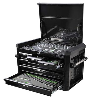 6 DRAW BLACK 188 PCE AF AND METRIC TOOLKIT