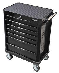 7 DRAW TOOL TROLLEY - BLACK