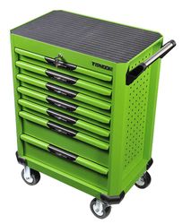 7 DRAW TOOL TROLLEY - GREEN