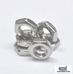 BSW Hex Stud Nuts Stainless Steel