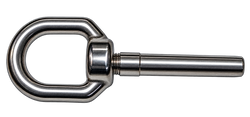 Gate Eye D Single Threaded 5/16 UNF With 1/8 Stud ( D and Stud)